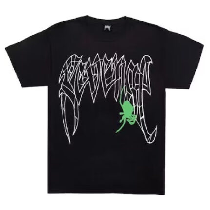 Revenge-Spider-T-Shirt-Black_Green-1