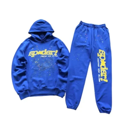 Sp5der TC Tracksuit Blue