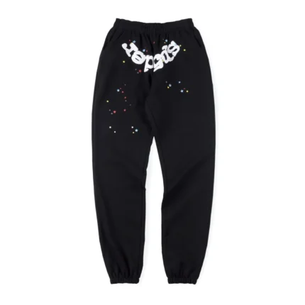 Classic Flame LOGO Graffiti Sp5der Sweatpant